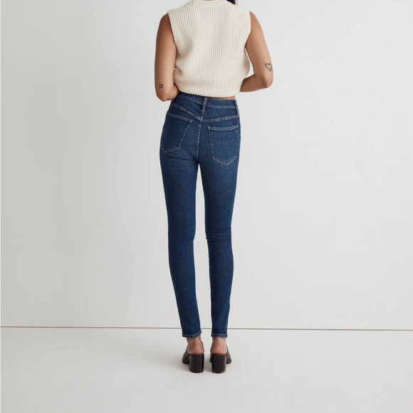 Madewell 10” High Rise Skinny Jeans - Picture 2 of 6